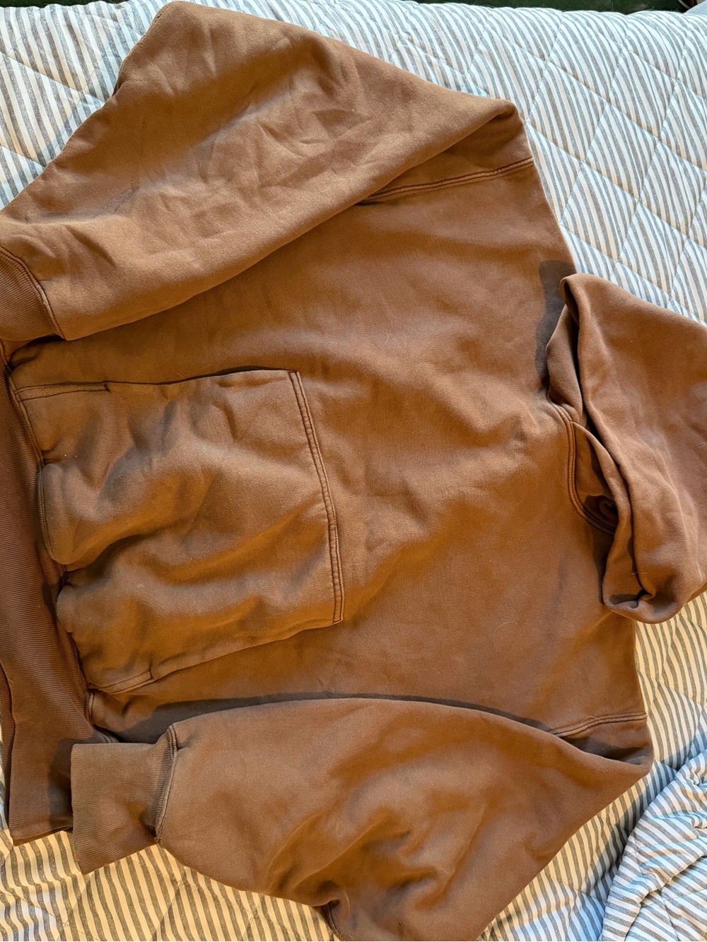 YZY Brown Pullover Hoodie